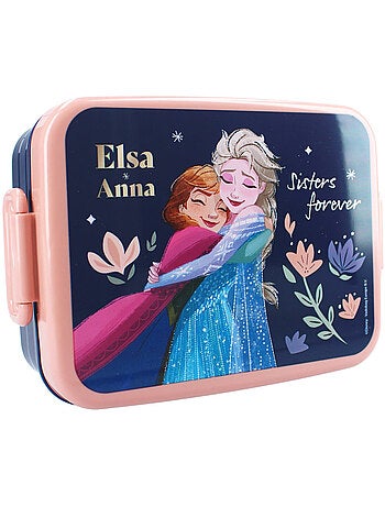 Fiambrera 16 cm frozen sisters forever de pvc