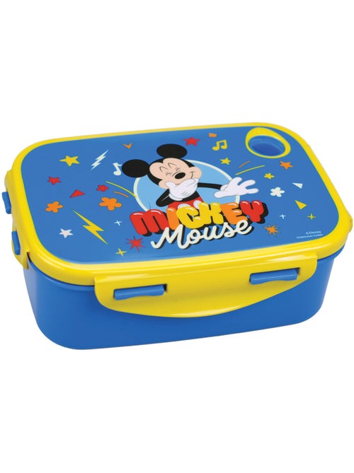 Fiambrera 17 cm de pvc 'mickey mouse' azul – cierre lateral - Kiabi Fiambrera 17 cm de pvc 'mickey mouse' azul – cierre lateral - Kiabi