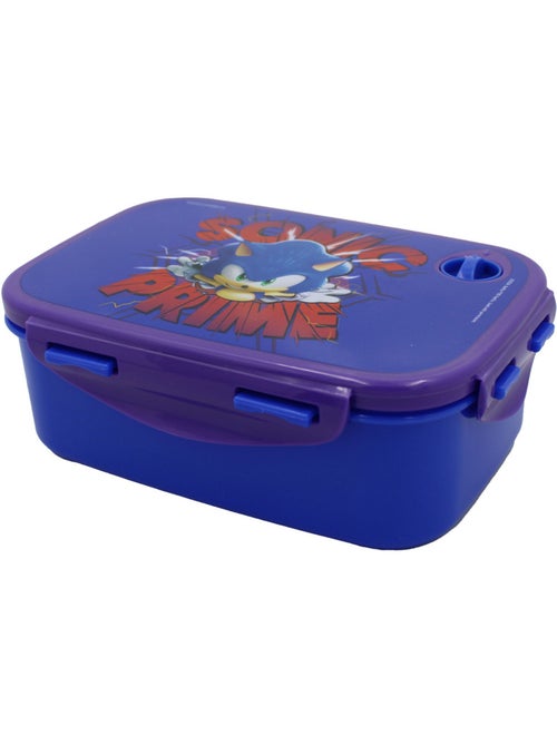 Fiambrera 17 x 12 x 7 cm sonic prime de pvc con tapa con bisagra - Kiabi Fiambrera 17 x 12 x 7 cm sonic prime de pvc con tapa con bisagra - Kiabi