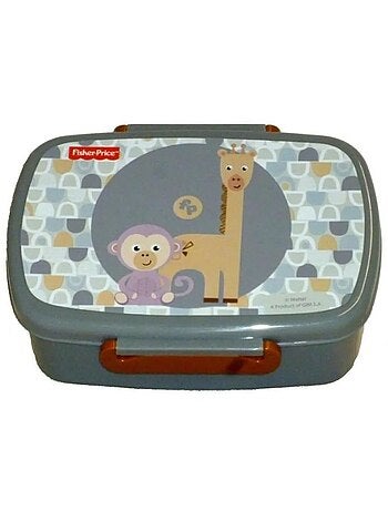 Fiambrera de pvc fisher-price jirafa y mono 17 cm – fisher-price