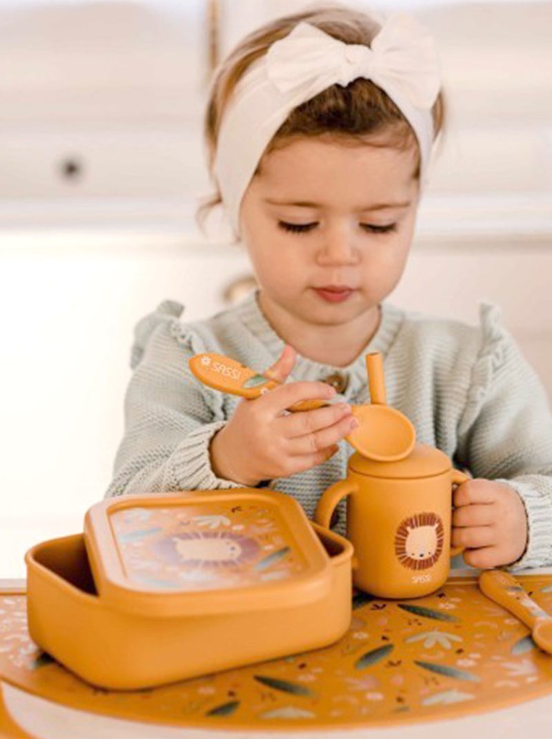 Fiambrera de silicona para niños | Sassi Junior Naranja - Kiabi