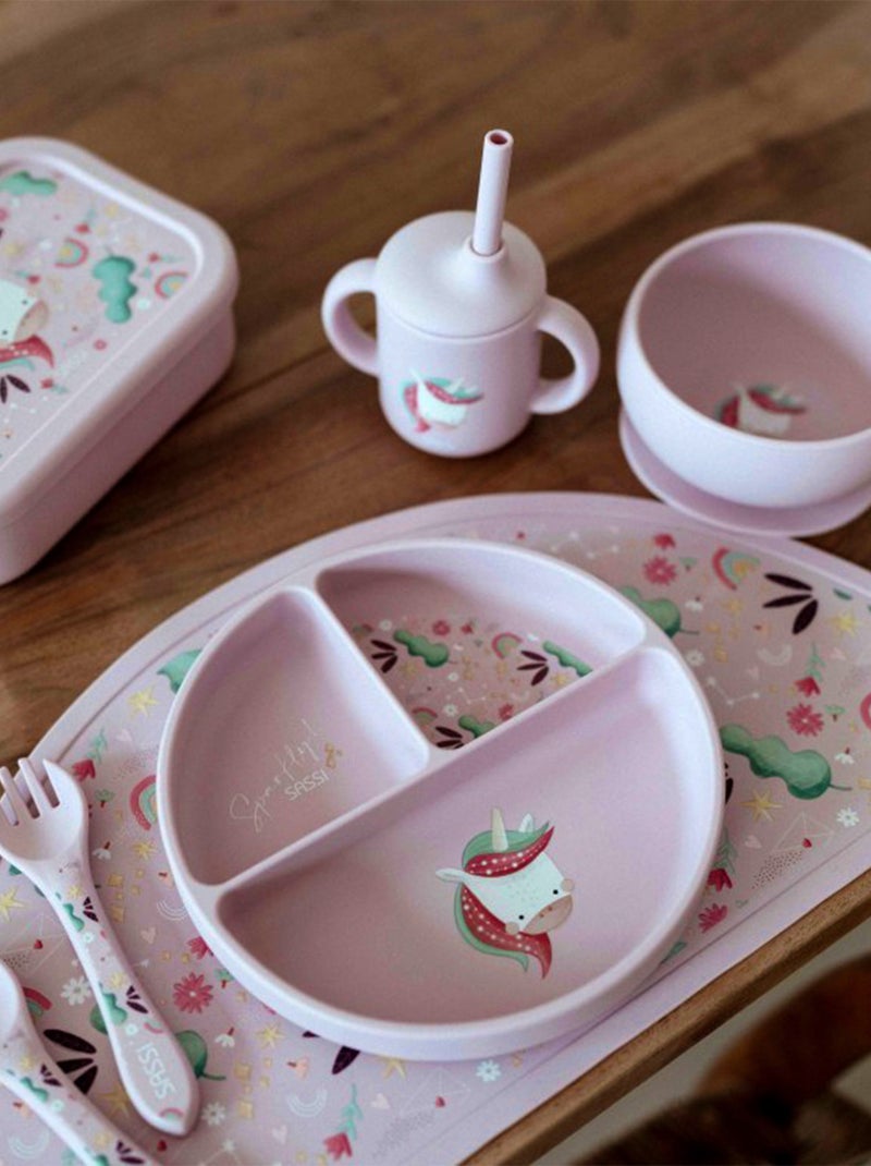 Fiambrera de silicona para niños | Sassi Junior Rosa caramelo - Kiabi