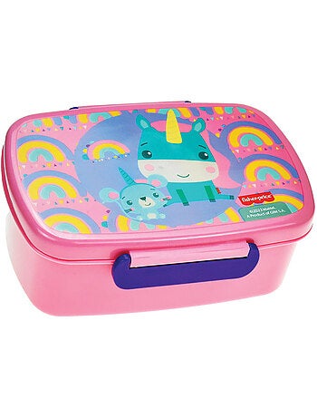 Fiambrera fisher-price unicornio de pvc multicolor – 17 cm