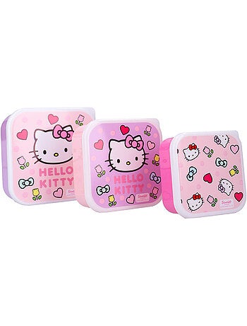 Fiambrera hello kitty – kawai 3 en 1 – 12 cm