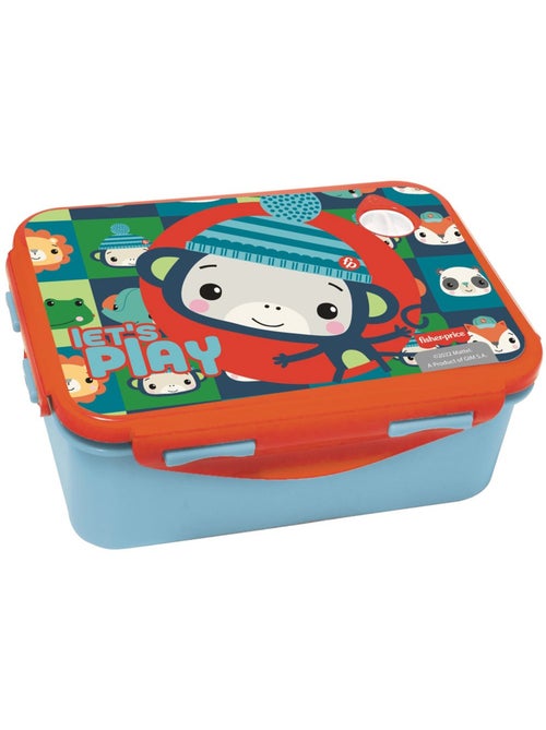 Fiambrera infantil 17 cm con solapa naranja - monos - fisher-price - Kiabi Fiambrera infantil 17 cm con solapa naranja - monos - fisher-price - Kiabi