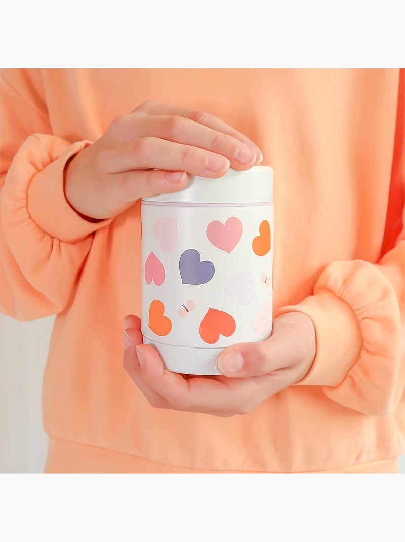 Fiambrera isotérmica de acero inoxidable infantil | a little lovely company Blanco - Kiabi