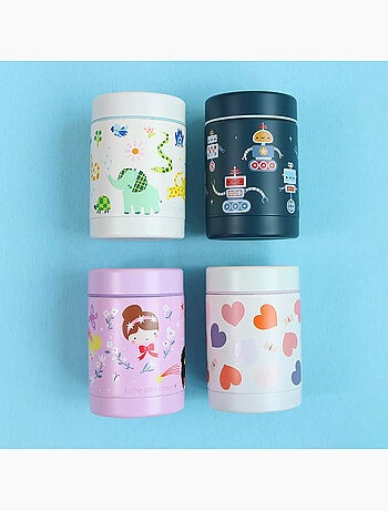 Fiambrera isotérmica de acero inoxidable infantil | a little lovely company