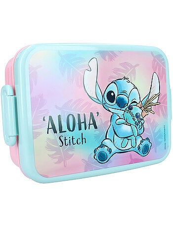 Fiambrera kuromi – stitch aloha 16 cm