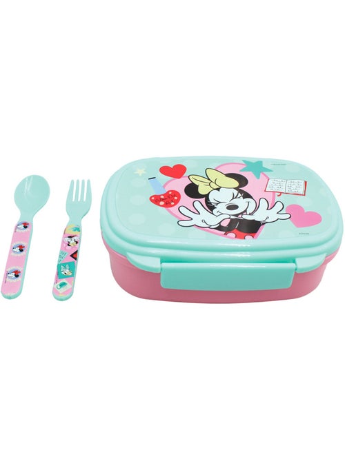 Fiambrera minnie – mouse con cubiertos - Kiabi Fiambrera minnie – mouse con cubiertos - Kiabi