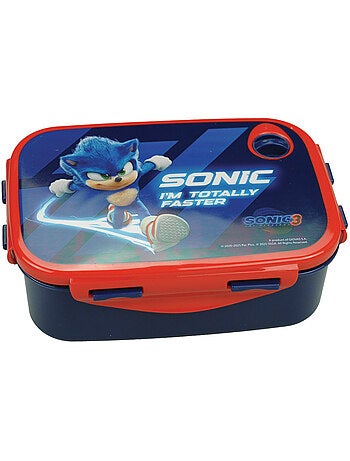 Fiambrera pvc 17 cm 'sonic the hedgehog' – i’m totally faster