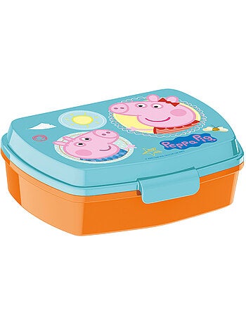 Fiambrera pvc 'peppa pig' – tapa con bisagra – 17 cm
