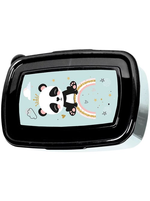 Fiambrera rectangular pvc 18 cm panda 'happy days' cmp - Kiabi Fiambrera rectangular pvc 18 cm panda 'happy days' cmp - Kiabi
