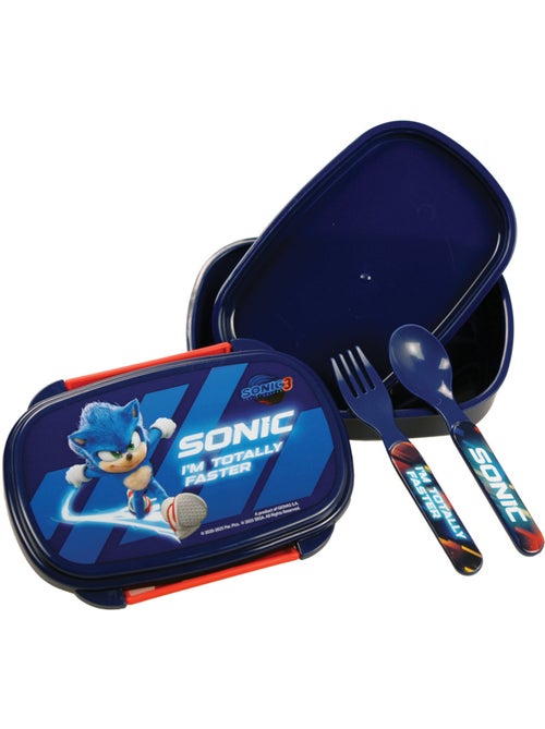Fiambrera sonic the hedgehog con cuchara y tenedor gim - Kiabi Fiambrera sonic the hedgehog con cuchara y tenedor gim - Kiabi