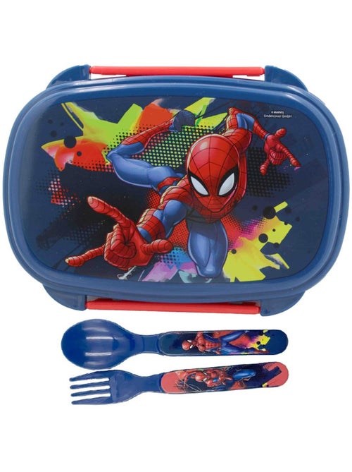 Fiambrera spider-man con cuchara y tenedor 17 x 12 x 7 cm – spiderman - Kiabi Fiambrera spider-man con cuchara y tenedor 17 x 12 x 7 cm – spiderman - Kiabi