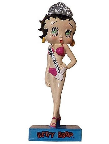 Figura betty boop belleza – colección n.º 57 de resina – 15 cm