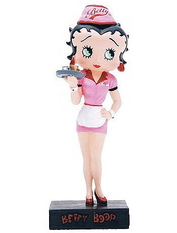 Figura betty boop camarera de restaurante – colección n.º 21