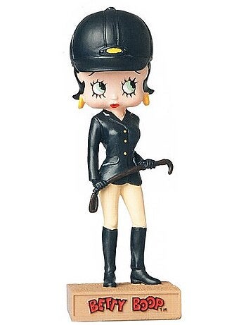 Figura betty boop de resina amazona pin-up, colección 31