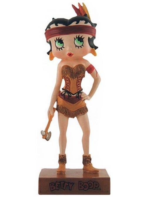 Figura betty boop indian collection – resina pintada a mano – 15 cm - Kiabi Figura betty boop indian collection – resina pintada a mano – 15 cm - Kiabi