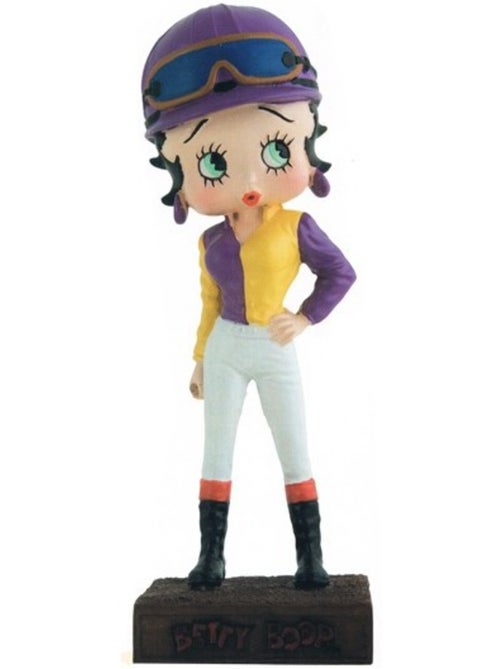 Figura betty boop jockey de resina – colección n.º 39 - Kiabi Figura betty boop jockey de resina – colección n.º 39 - Kiabi