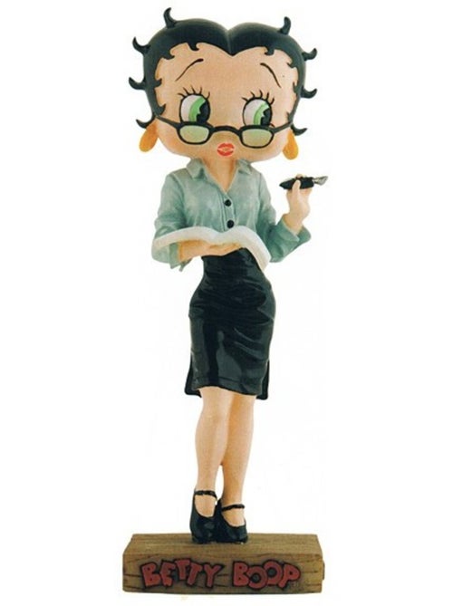 Figura betty boop maestra colección n.º 7 de resina pintada aprox. 15 cm - Kiabi Figura betty boop maestra colección n.º 7 de resina pintada aprox. 15 cm - Kiabi