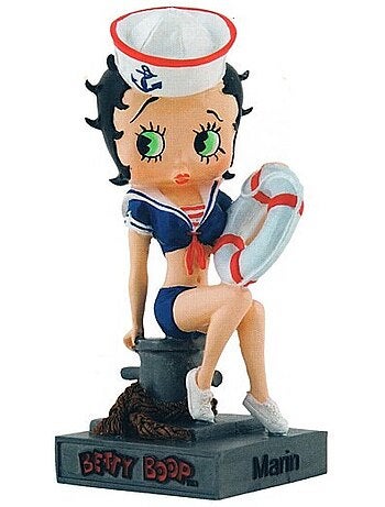 Figura betty boop marinera de resina – colección n.º 10