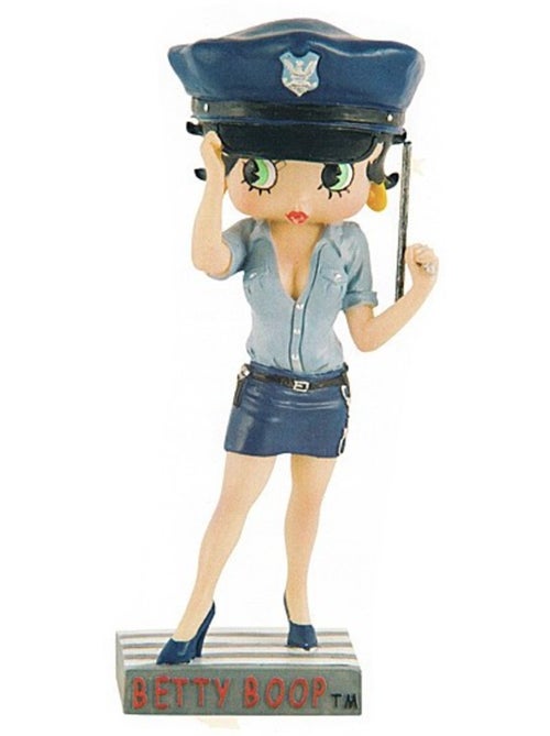 Figura de resina betty boop colección n.º 3 agente de policía - Kiabi Figura de resina betty boop colección n.º 3 agente de policía - Kiabi