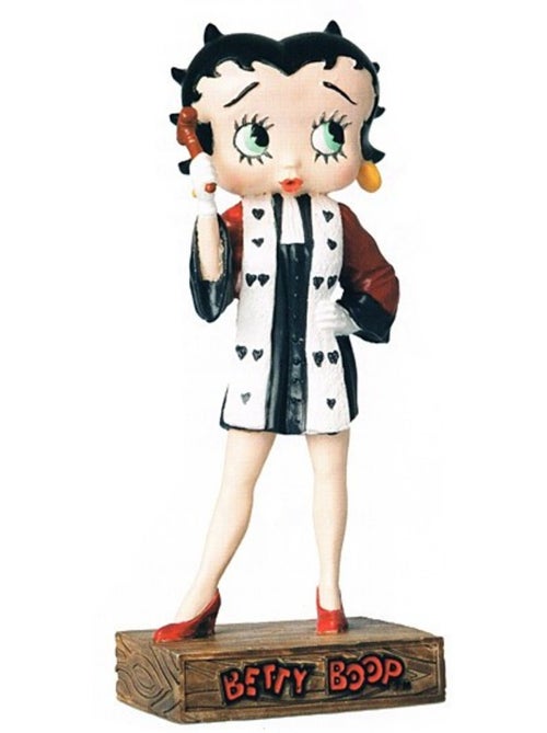 Figura de resina betty boop jueza – colección n.º 34 pintada a mano 15 cm - Kiabi