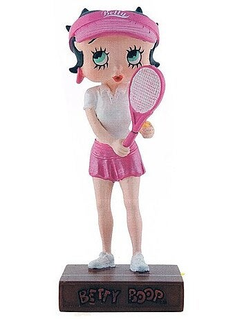 Figura de resina betty boop tenista – colección 28