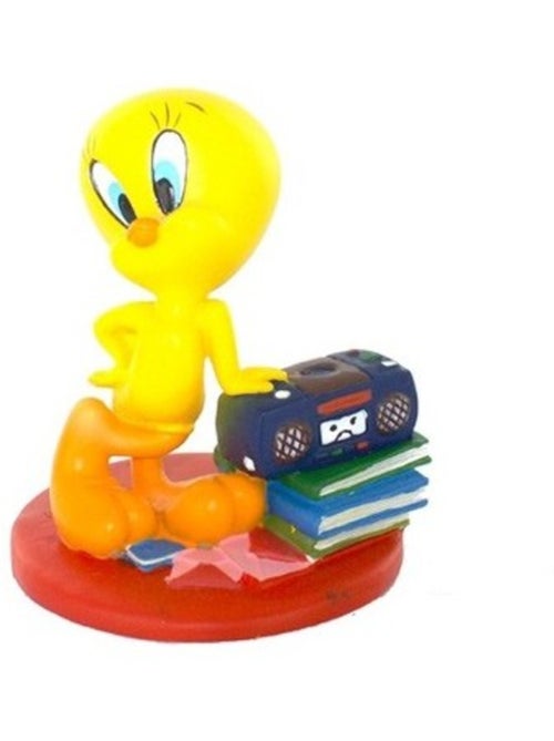 Figura piolín con radio de resina pintada a mano - Kiabi