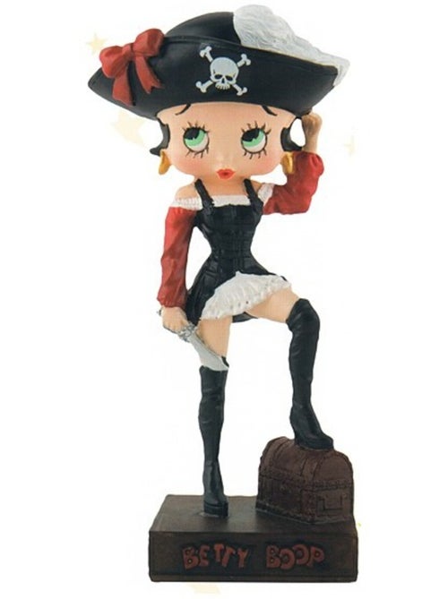 Figura pirata betty boop de resina pintada a mano – colección 49 - Kiabi
