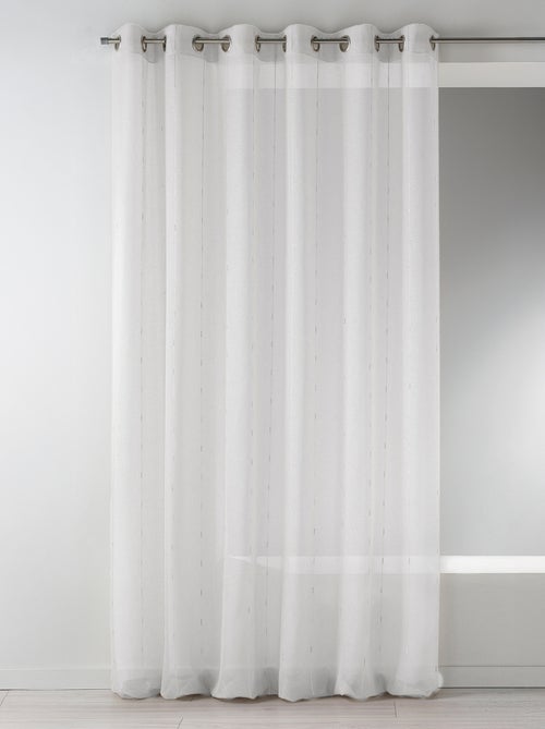 Finas rayas bordadas de gran anchura - Kiabi Finas rayas bordadas de gran anchura - Kiabi