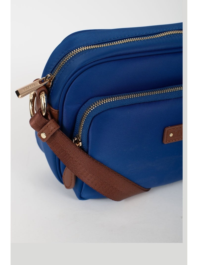 FIONA - Bolso bandolera - Material repelente al agua Azul celeste - Kiabi