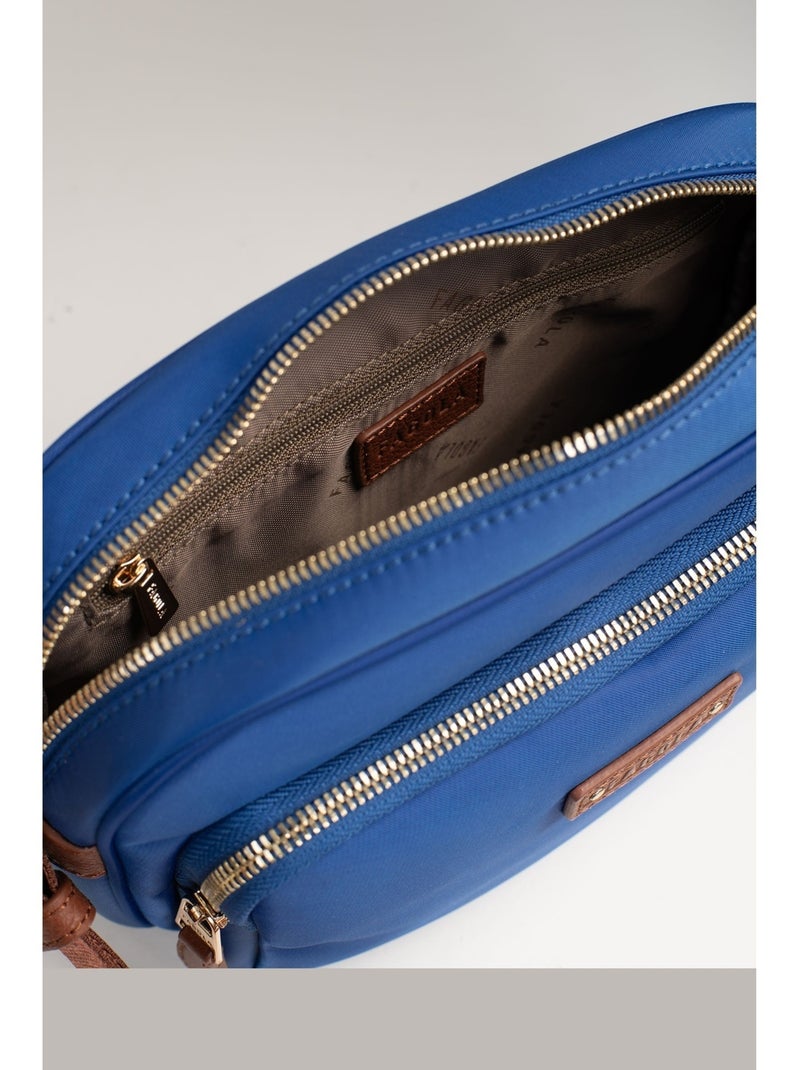 FIONA - Bolso bandolera - Material repelente al agua Azul celeste - Kiabi