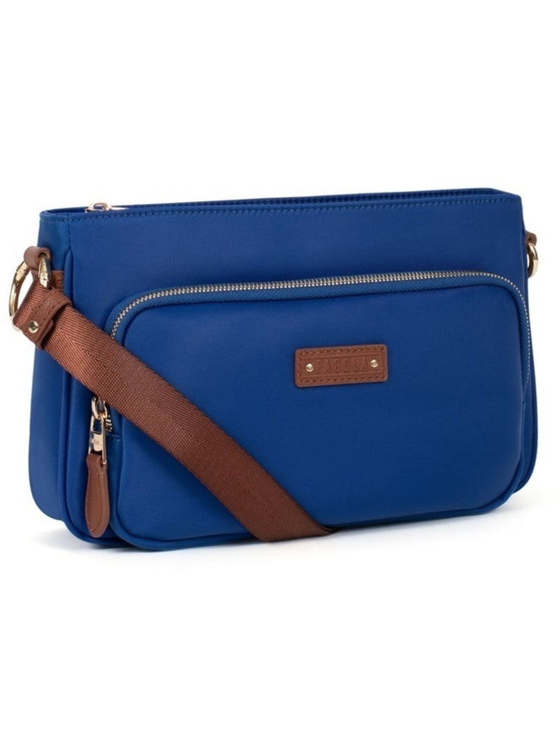 FIONA - Bolso bandolera - Material repelente al agua Azul celeste - Kiabi