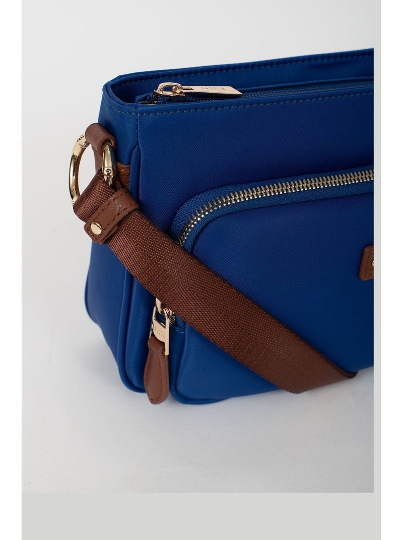 FIONA - Bolso bandolera - Material repelente al agua Azul celeste - Kiabi