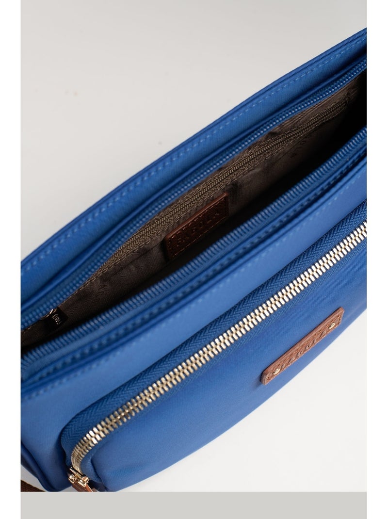 FIONA - Bolso bandolera - Material repelente al agua Azul celeste - Kiabi