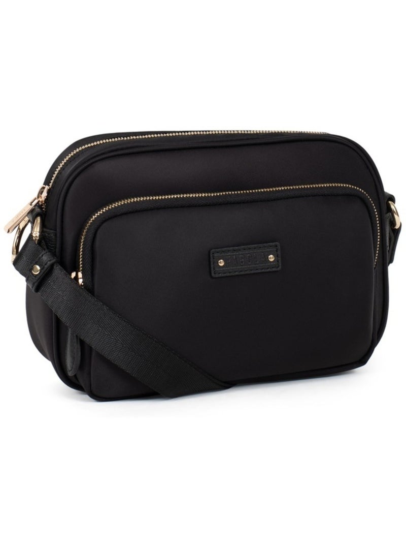 FIONA - Bolso bandolera - Material repelente al agua Negro - Kiabi