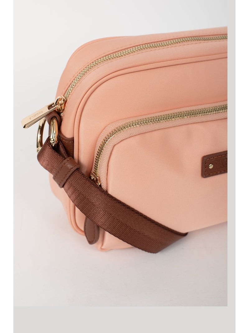 FIONA - Bolso bandolera - Material repelente al agua Rosa - Kiabi