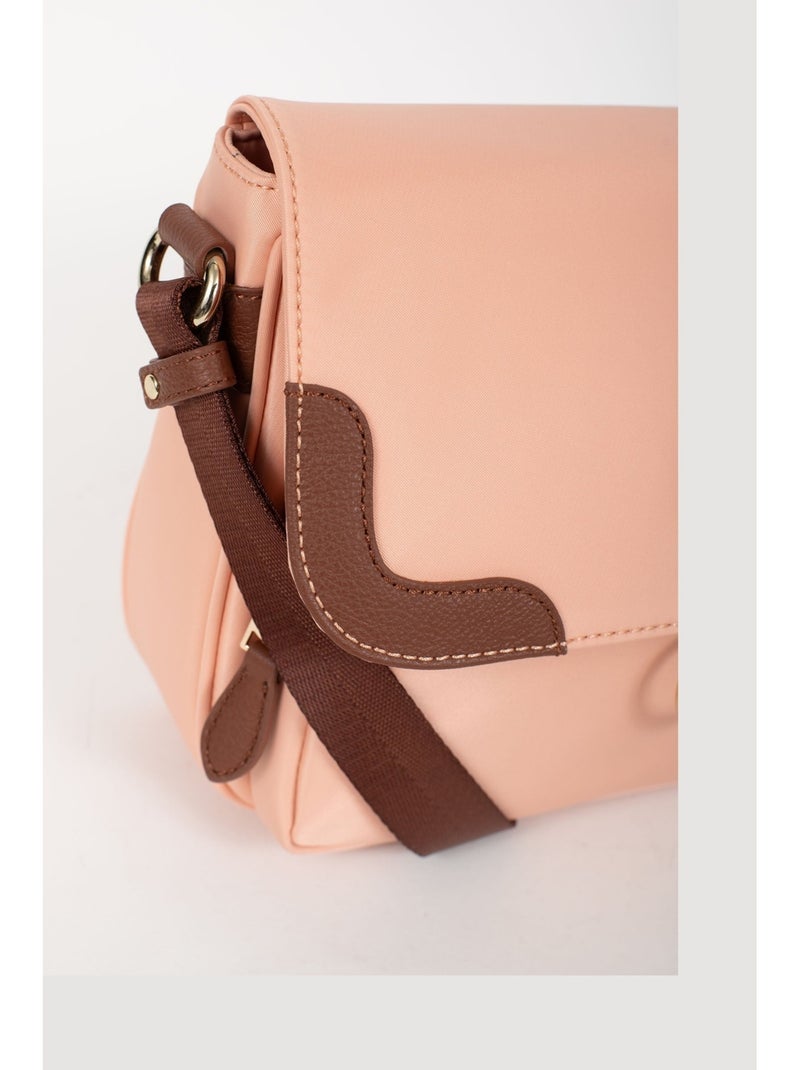 FIONA - Bolso bandolera - Material repelente al agua Rosa - Kiabi