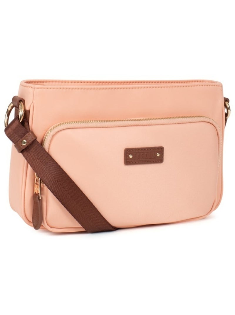 FIONA - Bolso bandolera - Material repelente al agua Rosa - Kiabi