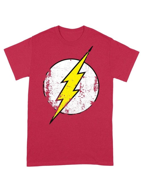 Flash - Camiseta Logo Envejecido para Adultos Unisex - Kiabi