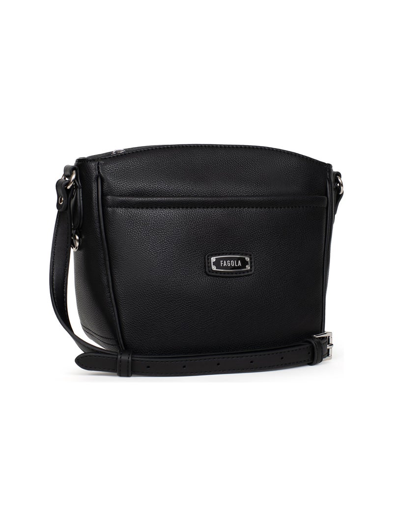 FLAVIA - Bolso bandolera Negro - Kiabi