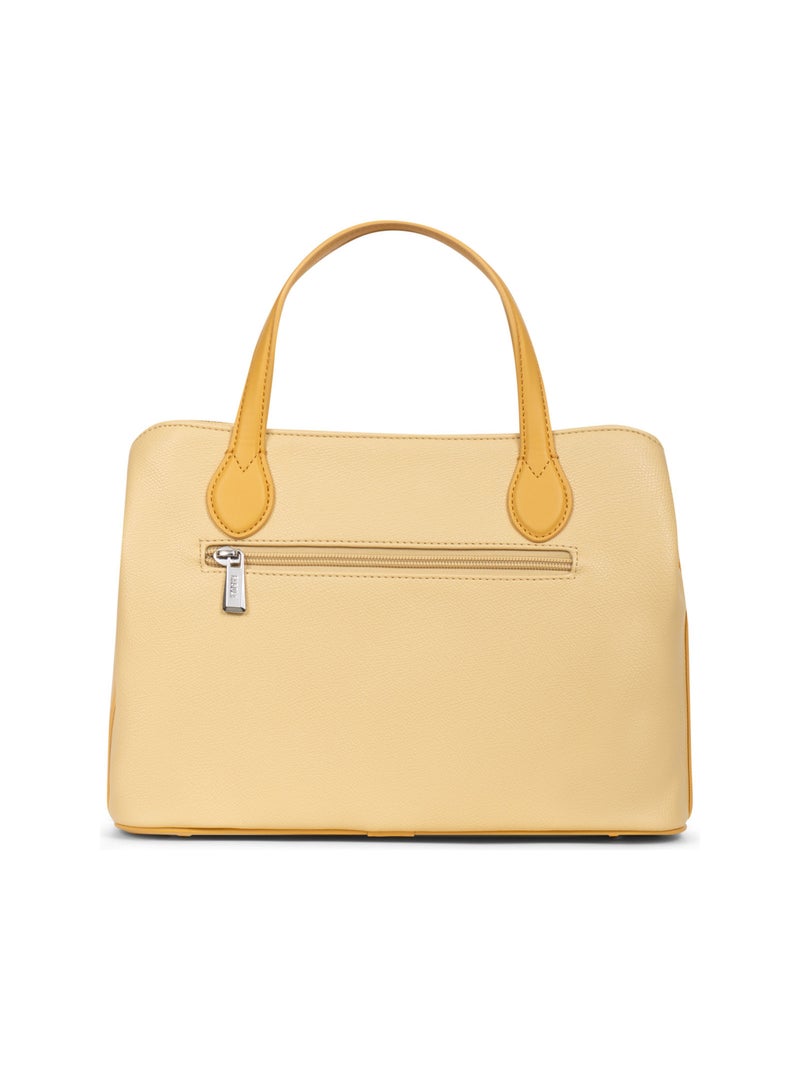 FLAVIA - Bolso con 2 asas Amarillo - Kiabi