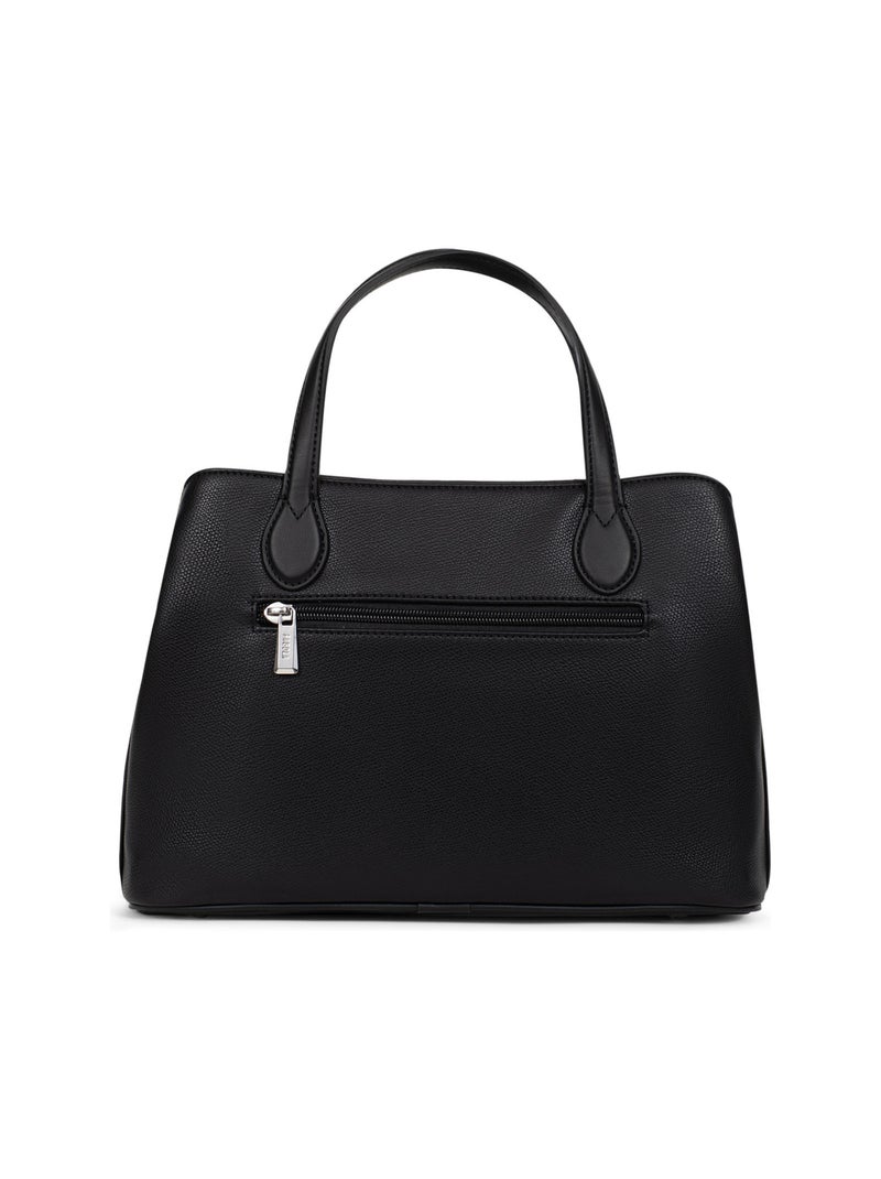 FLAVIA - Bolso con 2 asas Negro - Kiabi