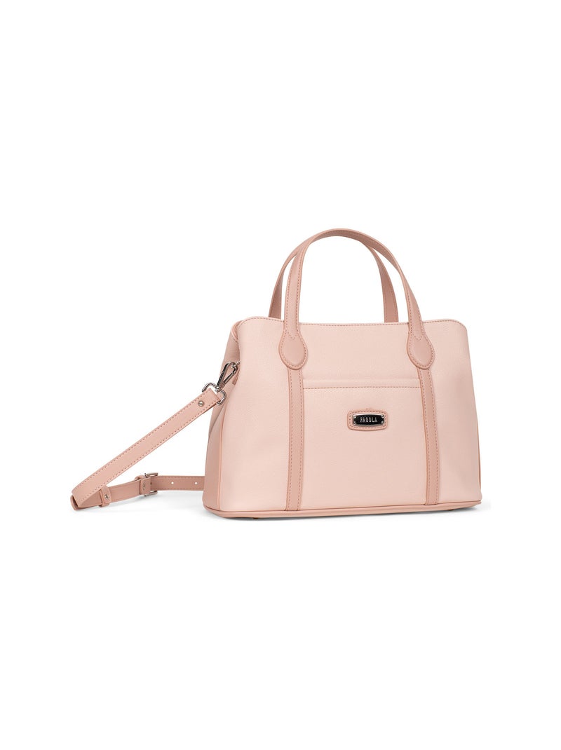FLAVIA - Bolso con 2 asas Rosa - Kiabi