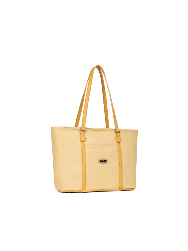 FLAVIA - Bolso de hombro Amarillo - Kiabi