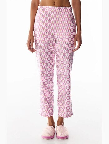 Flora estampado floral pantalón de pijama penti