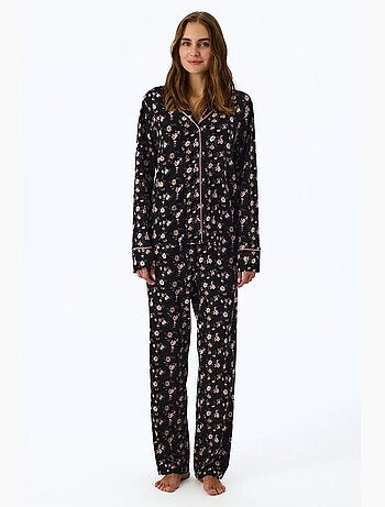 Floral dream conjunto de pijama con camisa y pantalón de manga larga penti