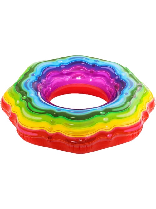 Flotador de natación diseño arco iris - bestway - Kiabi
