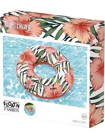 Flotador hinchable diseño hoja de palmera para niños/niñas - bestway